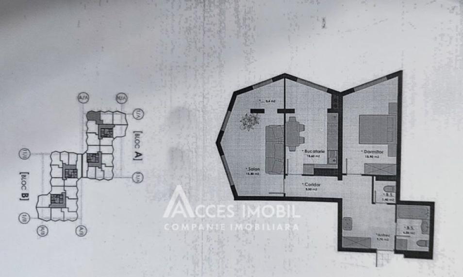 Lagmar! New Block! Telecentru, N. Testemițanu, 2 rooms + living room. White version!: 6