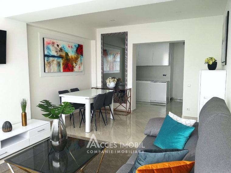 For Rent! New Block! Center, Bucuresti street, 1 room + living. Euro Repair!: 0