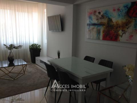 For Rent! New Block! Center, Bucuresti street, 1 room + living. Euro Repair!: 2