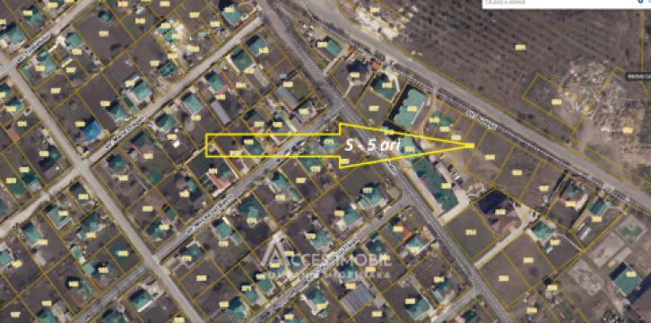 Land for construction 5 aries. Colonita, Budesti street!: 9