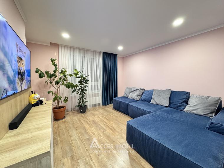 New Block! Buiucani, Lipcani street, 2 rooms + living. Euro repair!: 4