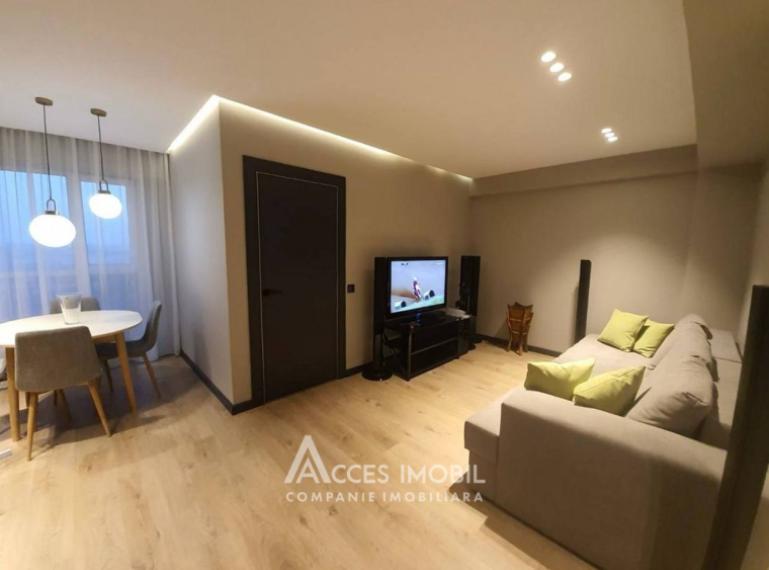 Rent! New Block! Telecentru, Constantin Vârnav Street, 1 room + living room. Eurorepair!: 1