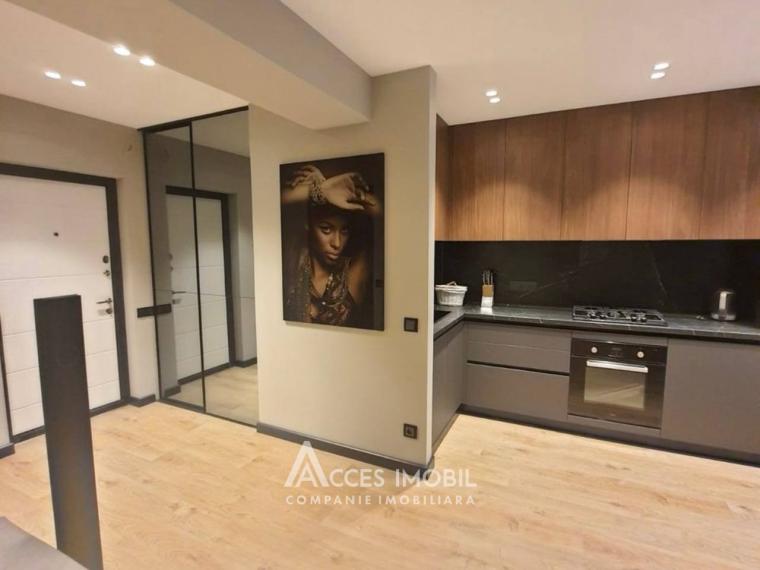 Rent! New Block! Telecentru, Constantin Vârnav Street, 1 room + living room. Eurorepair!: 3