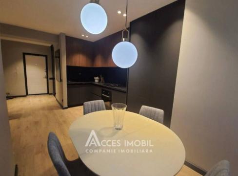 Rent! New Block! Telecentru, Constantin Vârnav Street, 1 room + living room. Eurorepair!: 4