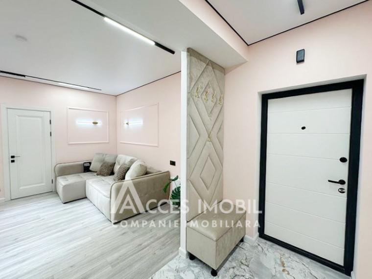 Bloc Nou! str. Cartușa, Durlești, 2 camere + living. Reparație Premium!: 7