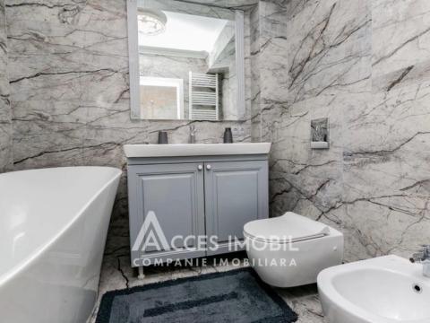 Chirie! Bloc Nou! Centru, str. C. Vârnav, 2 camere + living. Euroreparație!: 7