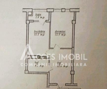 Poliprim-Grup! Durlești, str. Nicolae Dimo, 1 cameră. Variantă albă!: 2