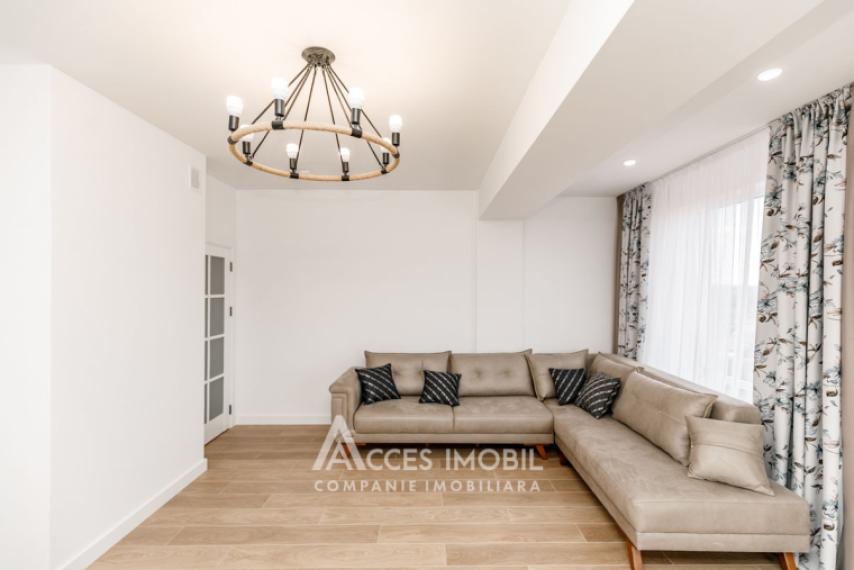 Inamstro! Bloc Nou! Buiucani, str. Calea Ieșilor, 1 cameră + living. Reparație Premium!: 1