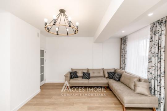 Inamstro! Bloc Nou! Buiucani, str. Calea Ieșilor, 1 cameră + living. Reparație Premium!: 1