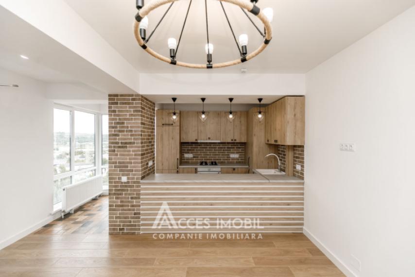 Inamstro! Bloc Nou! Buiucani, str. Calea Ieșilor, 1 cameră + living. Reparație Premium!: 2