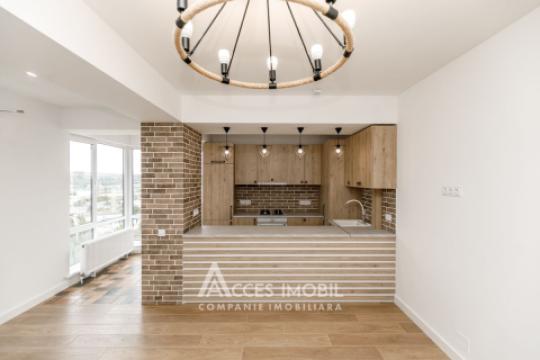 Inamstro! Bloc Nou! Buiucani, str. Calea Ieșilor, 1 cameră + living. Reparație Premium!: 2