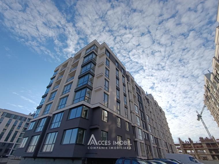 Bloc Nou! Durlești, str. Regina Elisabeta, 1 cameră + living. Variantă albă!: 5