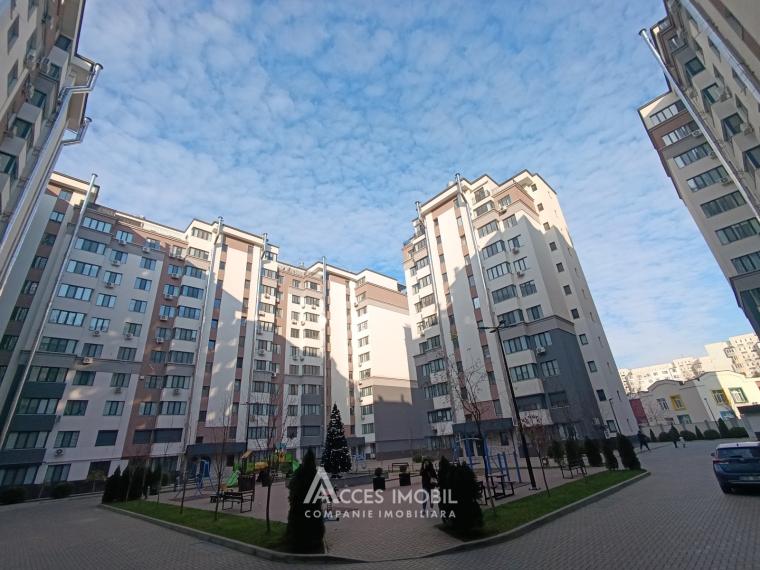 Новострой! Центр, ул. Албишоара, 2 комнаты + гостиная. Белый вариант!: 11