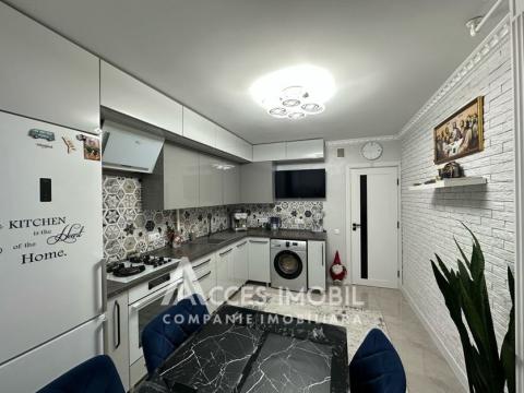 Buiucani, Liviu Deleanu street, 3 rooms + living. Euro repair!: 4