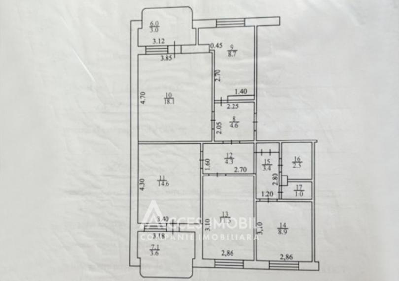 str. Petru Zadnipru, Ciocana, 4 camere. Seria 135!: 10