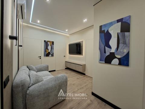 Lagmar! Râșcani, str. Cornești, 2 camere + living. Euroreparație!: 3