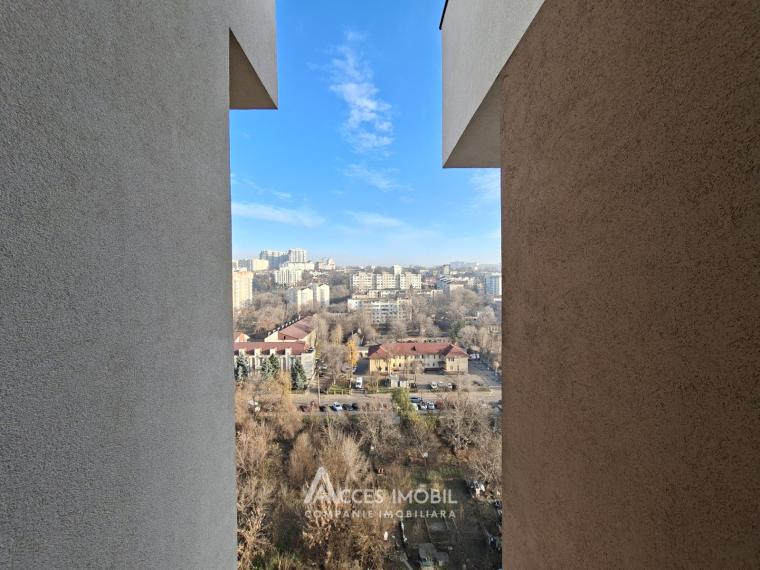 Lagmar! Râșcani, str. Cornești, 2 camere + living. Euroreparație!: 13