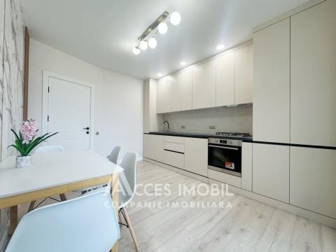 Astercon! Bloc Nou! Dumbrava, str. Durlești, 2 camere. Euroreparație!: 5