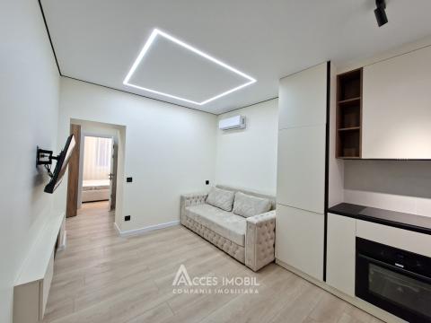 Centru, str. G. Coșbuc, 2 camere + living. Euroreparație!: 2