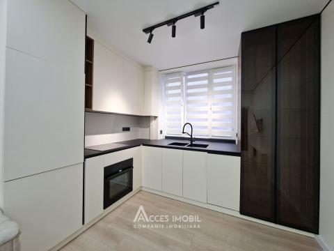 Centru, str. G. Coșbuc, 2 camere + living. Euroreparație!: 4