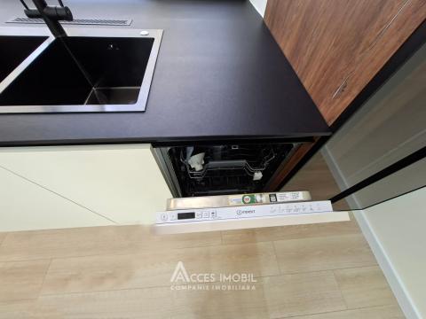 Centru, str. G. Coșbuc, 2 camere + living. Euroreparație!: 7