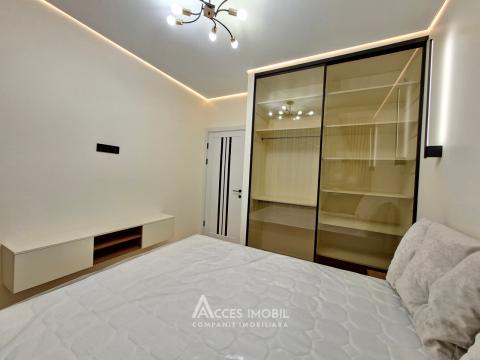 Centru, str. G. Coșbuc, 2 camere + living. Euroreparație!: 9