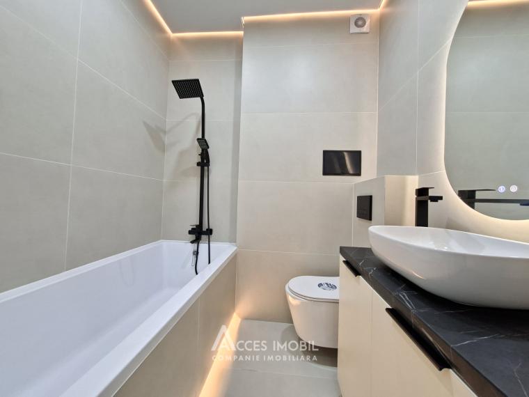 Centru, str. G. Coșbuc, 2 camere + living. Euroreparație!: 15