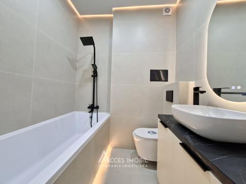 Centru, str. G. Coșbuc, 2 camere + living. Euroreparație!: 15