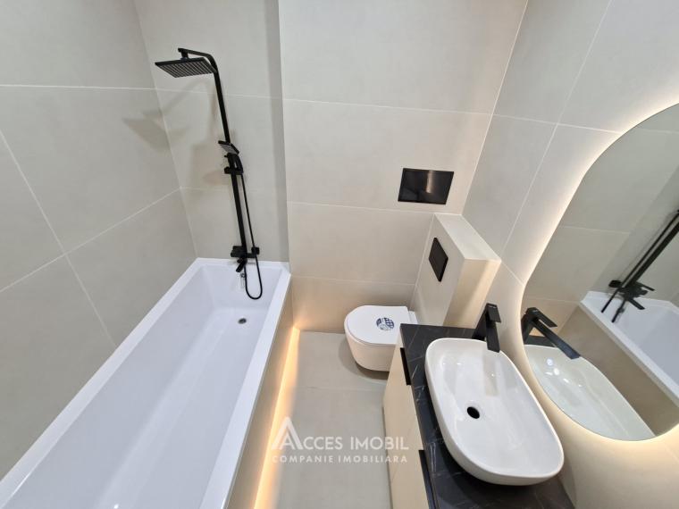 Centru, str. G. Coșbuc, 2 camere + living. Euroreparație!: 16