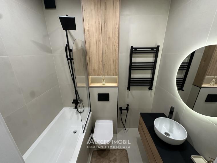 Bloc nou! Telecentru, str. Miorița, 1 cameră + living. Euroreparație!: 5