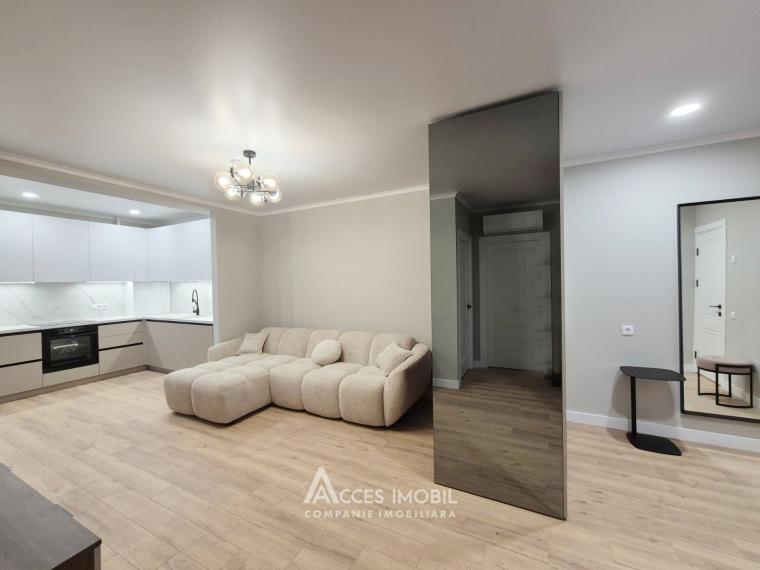 Carpeni! Botanica, Burebista street, 2 rooms + living! Euro repair!: 4