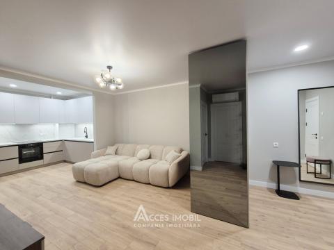 Carpeni! Botanica, Burebista street, 2 rooms + living! Euro repair!: 4