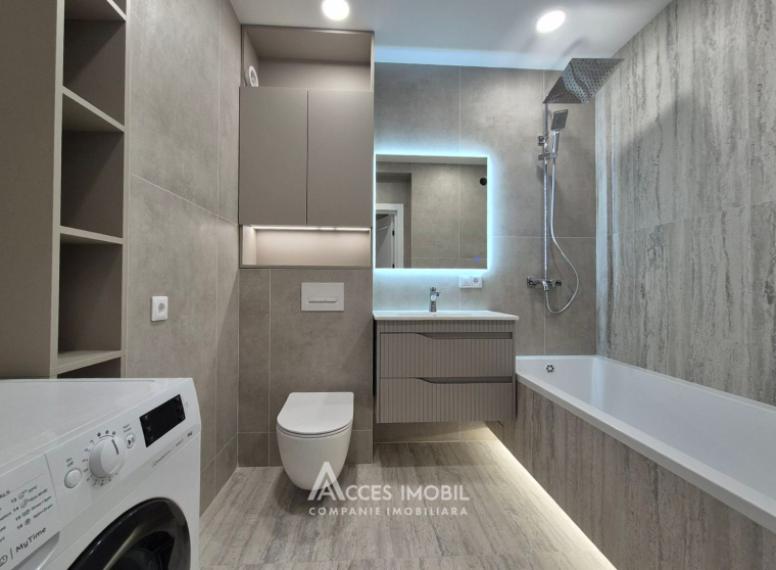 Carpeni! Botanica, Burebista street, 2 rooms + living! Euro repair!: 12