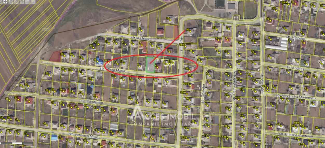 Teren pentru construcție, 7 ari! Sîngera, str. Sfânta Maria!: 7