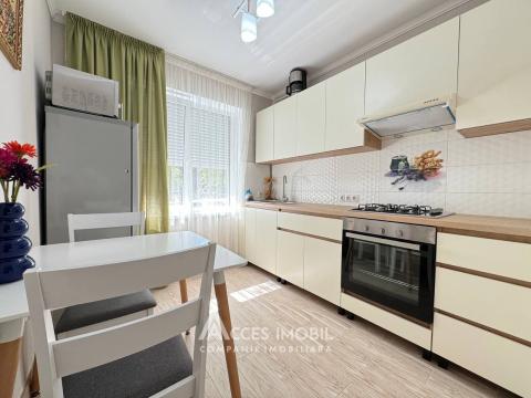 Botanica, Traian avenue, 2 rooms! Euro repair! Middle position!: 4