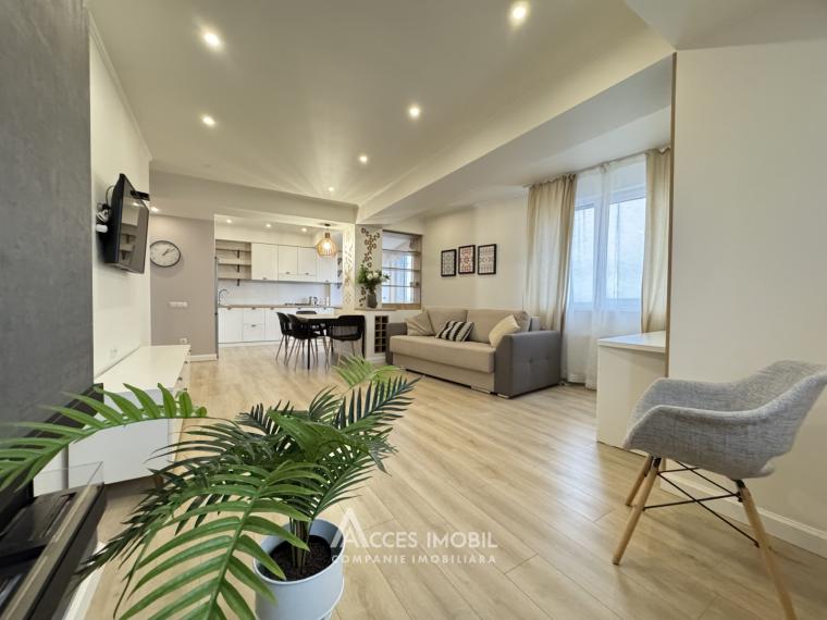 Chirie! Bloc Nou! Centru, str. Carierei, 1 cameră + living. Euroreparație!: 0