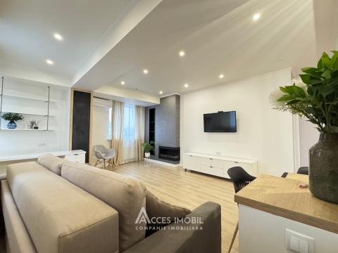 Chirie! Bloc Nou! Centru, str. Carierei, 1 cameră + living. Euroreparație!: 2