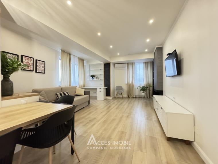 Chirie! Bloc Nou! Centru, str. Carierei, 1 cameră + living. Euroreparație!: 4