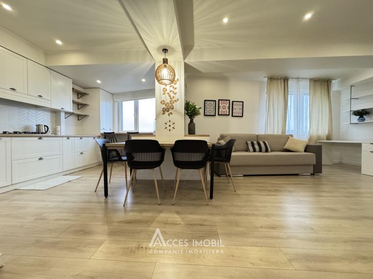 Chirie! Bloc Nou! Centru, str. Carierei, 1 cameră + living. Euroreparație!: 6