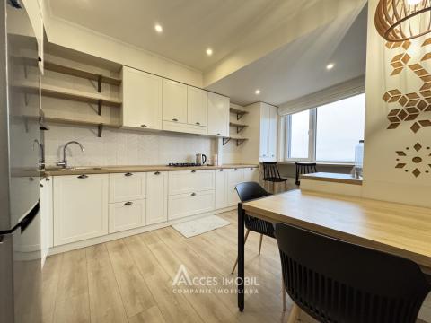 Chirie! Bloc Nou! Centru, str. Carierei, 1 cameră + living. Euroreparație!: 7