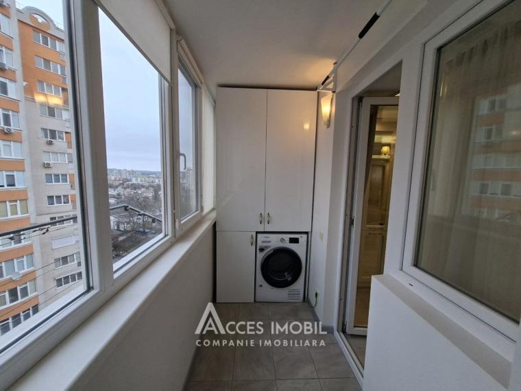 Glorinal! Bloc Nou! Centru, str. Valea Trandafirilor, 2 camere + living! Euroreparație!: 12