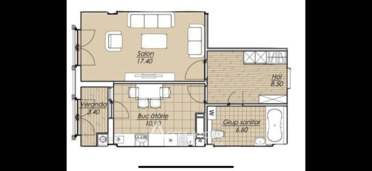 Dansicons! Botanica, bd. Decebal, 1 cameră + living! Variantă albă!: 8