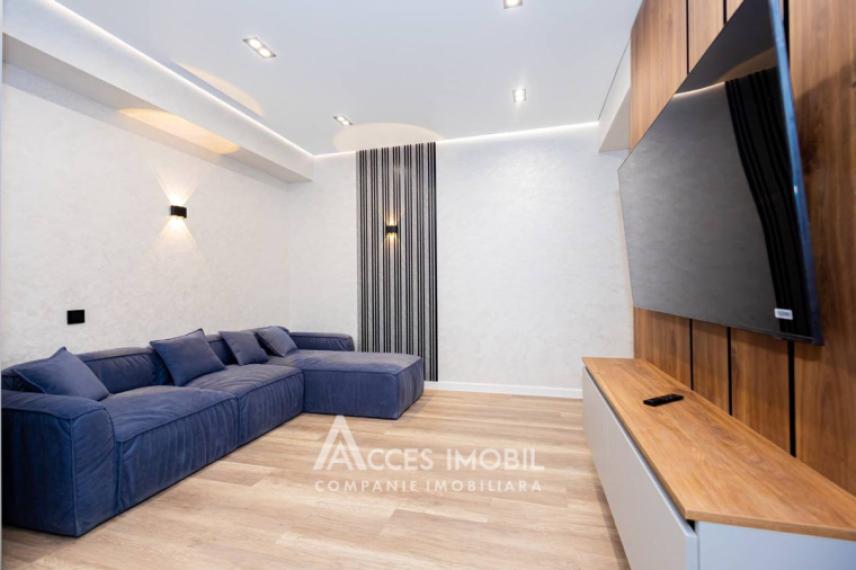 Lagmar! New Block! Center, Gh. Casu street, 2 rooms + living. Euro repair!: 2