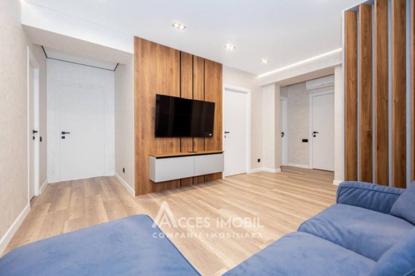 Lagmar! New Block! Center, Gh. Casu street, 2 rooms + living. Euro repair!: 3