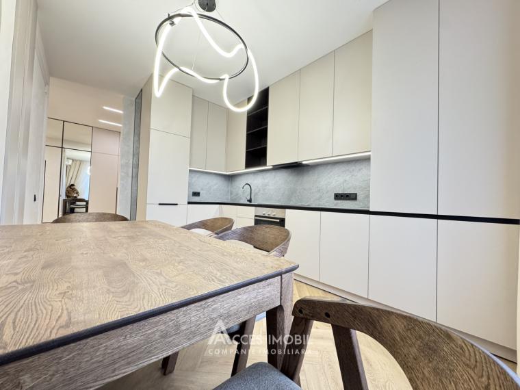 Chirie! Bloc Nou! Centru, str. Moara Roșie, 3 camere + living. Reparație Premium!: 1