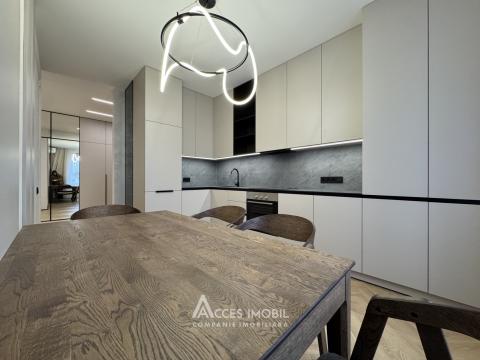 Chirie! Bloc Nou! Centru, str. Moara Roșie, 3 camere + living. Reparație Premium!: 2