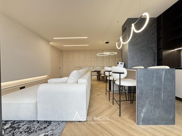 Chirie! Bloc Nou! Centru, str. Moara Roșie, 3 camere + living. Reparație Premium!: 6