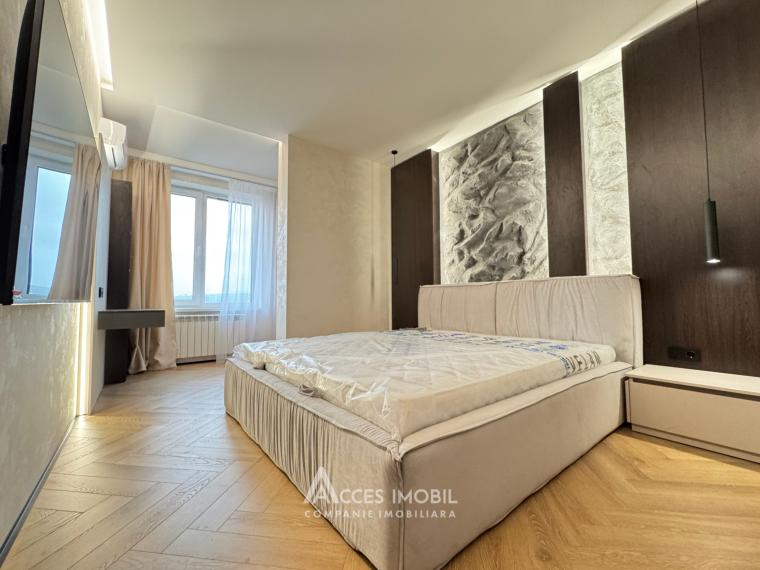 Chirie! Bloc Nou! Centru, str. Moara Roșie, 3 camere + living. Reparație Premium!: 14