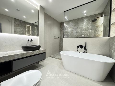 Chirie! Bloc Nou! Centru, str. Moara Roșie, 3 camere + living. Reparație Premium!: 24