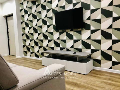 Chirie! Bloc Nou! str. B. P. Hașdeu, Centru, 1 cameră + living. Euroreparație!: 3